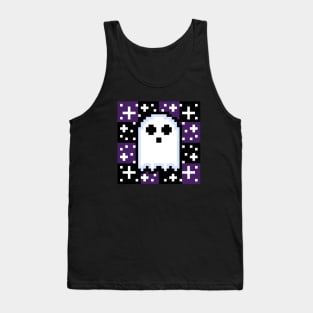 Pixel Ghost (32 by 32) Tank Top